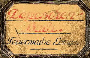 Erstes Depeschenbuch aus dem Jahr 1926 Erstes Depeschenbuch aus dem Jahr 1926